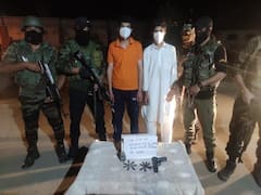 चीनी हथियारों से सुरक्षा बलों पर हमले का प्लान! बारामूला में लश्कर के दो ओवर ग्राउंड वर्कर्स गिरफ्तार