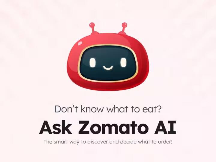 food delivery app zomato launched zomato ai your personalized food assistant marathi news Zomato AI : भारीच! झोमॅटो अॅपमध्येही AI सपोर्ट मिळणार; आता चॅटबॉट तुम्हाला कधी, कसं आणि काय खावं हे सांगणार