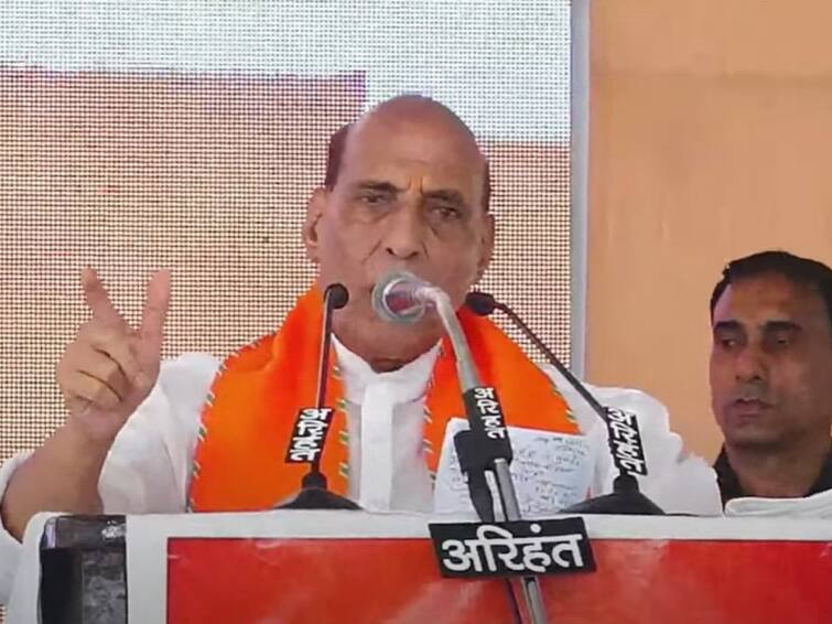 Rajasthan Elections 2023 Rajnath Singh Flags Off BJP's 'Parivartan Sankalp Yatra' From Jaisalmer