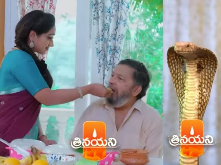 Thilotthama slaps vallabha in trinayani serial September 4th episode Trinayani september 4th: కొడుకు చెంప పగలగొట్టిన తిలోత్తమ.. విశాల్ శాపానికి సుమన ప్రసవనే కారణమా?