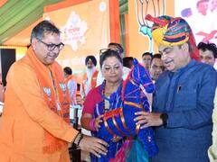 सतीश पूनियां ने गोगामेड़ी में भरी हुंकार, बोले-' इस बार तीन चौथाई बहुमत के साथ बनेगी बीजेपी की सरकार'