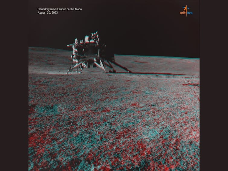 Chandrayaan 3 ISRO Anaglyph Vikram Lander Moon Captured By Pragyan Rover Know What It Means Chandrayaan-3: ISRO Shares ‘Anaglyph’ Of Vikram Lander On The Moon Captured By Pragyan Rover. Know What It Means