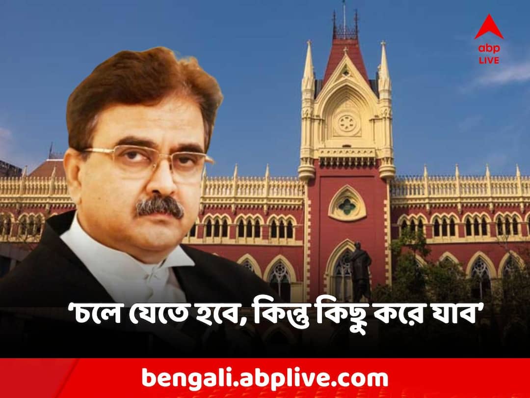Abhijit Gangopadhyay comments on Calcutta Highcourt I have to go, but before I go I will do something Abhijit Gangopadhyay: 'চলে যেতে হবে, কিন্তু যাওয়ার আগে কিছু করে যাব', এজলাসেই মন্তব্য বিচারপতি গঙ্গোপাধ্যায়ের