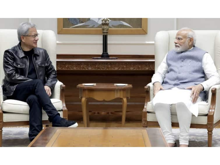 PM Narendra Modi Meets Nvidia Co-Founder Jensen Huang To Discuss India's AI Potential