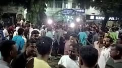 স্কুলে ছাত্র মৃত্যু, বিক্ষোভ-অবরোধ কসবা থানার সামনে