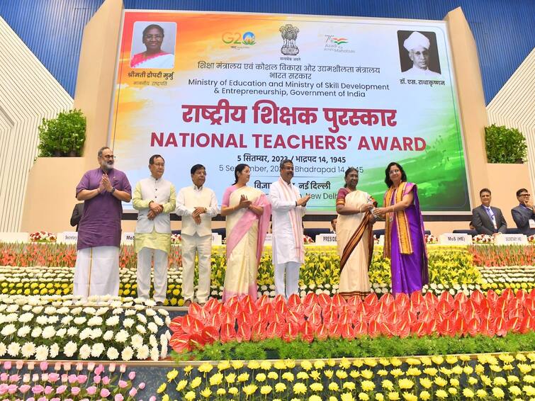 ‘Role Of Teachers Is Most Important In Nation-Building’: President Droupadi Murmu At National Teachers Award 2023 September 5 ‘Role Of Teachers Is Most Important In Nation-Building’: President Murmu At National Teachers Award Ceremony 2023