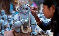 ISKCON Janmashtami 2023: মথুরা, বৃন্দাবন, ইসকনে কৃষ্ণ জন্মাষ্টমীর প্রস্তুতি, ফুল-মালায় সেজে উঠছে মন্দির