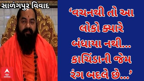 Salangpur Controversy|‘ઉપરની મૂર્તિમાં તિલકનો પ્રશ્ન ઊભો થશે એની તો કોઈ વાત થઈ નથી..’ ઋષિભારતી બાપુ