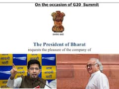 'India Is Not BJP's Personal Property': Oppn Slams PM Modi Over G20 Invites Featuring 'President Of Bharat'