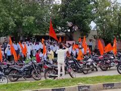 मराठा आरक्षणासाठी बीडच्या पाटोदा तालुक्यातील डोंगरकिनी गावात पाच युवकांचे अन्नत्याग आंदोलन