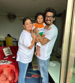 Bharti Singh: ਭਾਰਤੀ ਸਿੰਘ ਦਾ ਪਤੀ ਹਰਸ਼ ਲਿੰਬਾਚੀਆ 'ਤੇ ਬੇਟਾ ਗੋਲਾ ਅੱਖਾਂ ਦੇ ਫਲੂ ਦਾ ਹੋਏ ਸ਼ਿਕਾਰ, ਕਾਮੇਡੀਅਨ ਬੋਲੀ- ਠੀਕ ਤਰ੍ਹਾਂ ਸੌਂ ਨਹੀਂ...