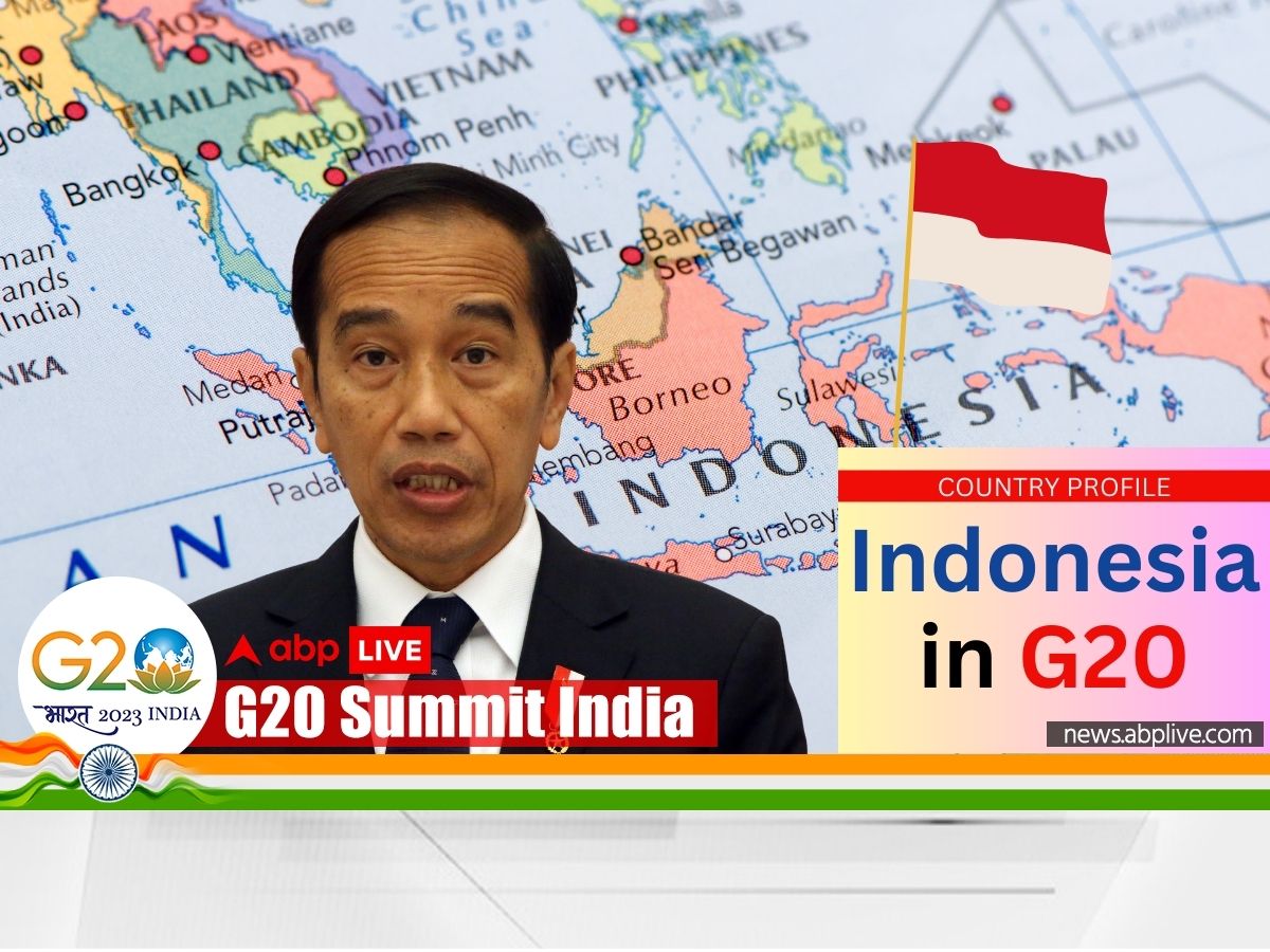 Negara G20 Indonesia Bendera Presiden Joko Widodo Perekonomian global sedang meningkat