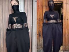 सिर से पैर तक खुद को ढककर उर्फी जावेद ने दिखाया अपना नया लुक, वीडियो देखकर यूजर्स का दिमाग चकराया