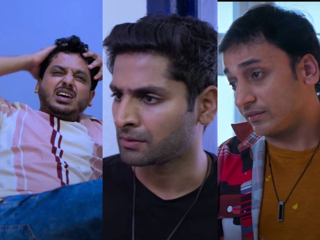 Teen Adkun Sitaram: तीन तरुणांची भन्नाट गोष्ट; तीन अडकून सीतारामचा धमाकेदार टीझर रिलीज, चित्रपट 'या' दिवशी येणार प्रेक्षकांच्या भेटीस Teen Adkun Sitaram Teaser release Vaibhav Tatwawadi Sankarshan Karhade and Alok Rajwade movie Teen Adkun Sitaram: तीन तरुणांची भन्नाट गोष्ट; तीन अडकून सीतारामचा धमाकेदार टीझर रिलीज, चित्रपट 'या' दिवशी येणार प्रेक्षकांच्या भेटीस