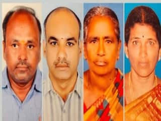 palladam 4 members of family killed two accused surrender to police Palladam Crime: பல்லடம் அருகே ஒரே குடும்பத்தைச் சேர்ந்த 4 பேர் கொலை.. முக்கிய குற்றவாளிகள் போலீசில் சரண்..