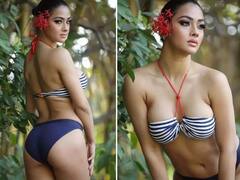 Bold Photos: ભોજપુરી હૉટ ગર્લ Namrata Mallaએ બિકીનીમાં શેર કરી તસવીરો, તમે કહેશો 'ઉફ્ફ' અદા....