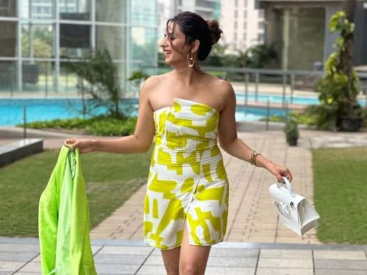 It is Sargun Mehta's birthday today. As the Punjabi actor model turns a year older, here is a look at her love for printed outfits