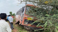Malegaon Accident : मालेगावात मळगाव-नांदगाव बस उलटली, 30 ते 35 शाळकरी मुलं जखमी