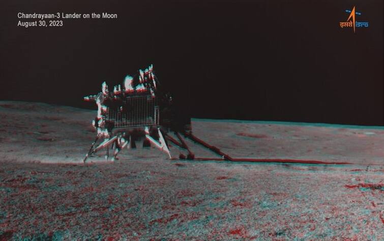 Chandrayaan 3 Mission: ISRO released 3D image of the moon's surface, you can also see the interesting view Chandrayaan 3 Mission: ઈસરોએ ચંદ્રની સપાટીની 3D ઈમેજ જાહેર કરી, તમે પણ જોઈ શકો છો રસપ્રદ નજારો