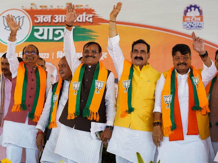 Jan Ashirwad Yatra Madhya Pradeshs Seven Booked For Vandalism BJP Allege They Were Congress Supporters Seven Booked For Vandalising 'Jan Ashirwad Yatra’ In MP, BJP Leader Allege They Are Congress Supporters