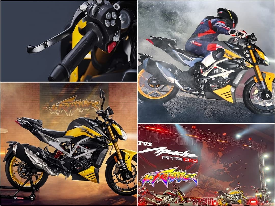 TVS Launches Apache RTR 310 In India: Pricing & Features Revealed. IN PICS TVS Launches Apache RTR 310 In India: Pricing & Features Revealed. IN PICS