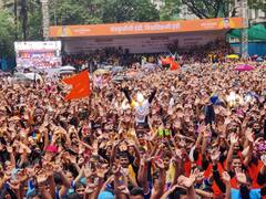 Janmashtami 2023 : संस्कृती दहीहंडीत जय जवानचा नऊ थरांचा  मनोरा!