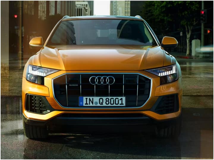 Audi unveiled their facelifted Q8 SUV in Munich Motor show Audi Q8 Facelift: ऑडी ने किया Q8 फेसलिफ्ट एसयूवी का खुलासा, जानिए क्या हुए हैं बड़े अपडेट