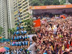 Janmashtami 2023 : संस्कृती दहीहंडीत जय जवानचा नऊ थरांचा  मनोरा!