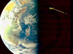 Aditya-L1 Mission: पृथ्वी और चंद्रमा के साथ आदित्य-एल1 ने ली सेल्फी, आप भी देखें दिलचस्प नजारा