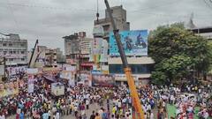 Janmashtami 2023 : सोलापुरात चांद्रयानाची अनोखी दहीहंडी!