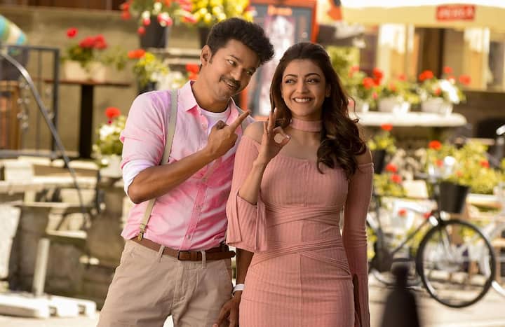 Mersal is a 2017 Tamil action thriller which Atlee wrote with RRR writer V. Vijayendra Prasad and S. Ramana Girivasan. The film starred Vijay in a triple role alongside Nithya Menon, Samantha Ruith Prabhu and Kajal Aggarwal