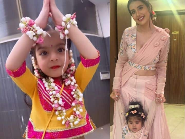 TV actresses Celebrating Janmashtami: जन्माष्टमी के मौके पर टीवी एक्ट्रेसेस अपने लड्डू गोपाल के साथ जन्माष्टमी सेलिब्रेट कर रही हैं. उनमें से कुछ ने अपने बच्चों को कृष्ण बनाया, तो किसी ने राधा बनाया.