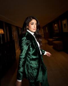 Kritika Kamra Slays In A Pantsuit For Bambai Meri Jaan Promotions