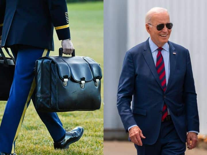 Joe Biden in India US President has a nuclear missile launching briefcase know the reason Joe Biden in India: अमेरिकी राष्ट्रपति के साथ हमेशा रहता है न्यूक्लियर मिसाइल लॉन्च करने वाला ब्रीफकेस, जानिए कारण