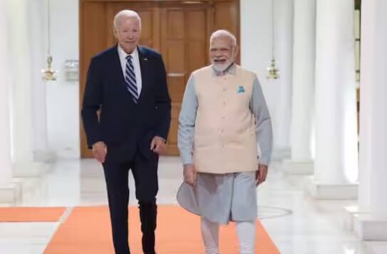 G20 शिखर सम्मेलन: प्रधानमंत्री आवास पर पीएम मोदी और जो बाइडेन के बीच मुलाकात, देखें दोस्ती की तस्वीरें