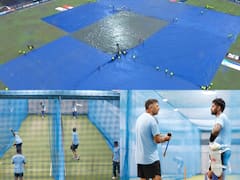 అనుకున్నదొక్కటి అయ్యిందొక్కటి - భారత వరల్డ్ కప్ సన్నాహకాలకు షాకిస్తున్న వరుణుడు - ఇండోర్ ప్రాక్టీస్‌కు కెప్టెన్ డుమ్మా