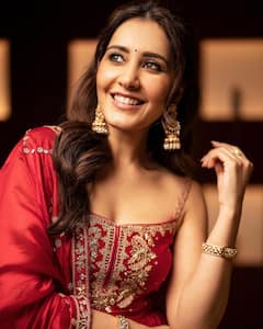 Rashi Khanna: రెడ్ డ్రెస్ లో రాశీ గ్లామర్ మెరుపులు