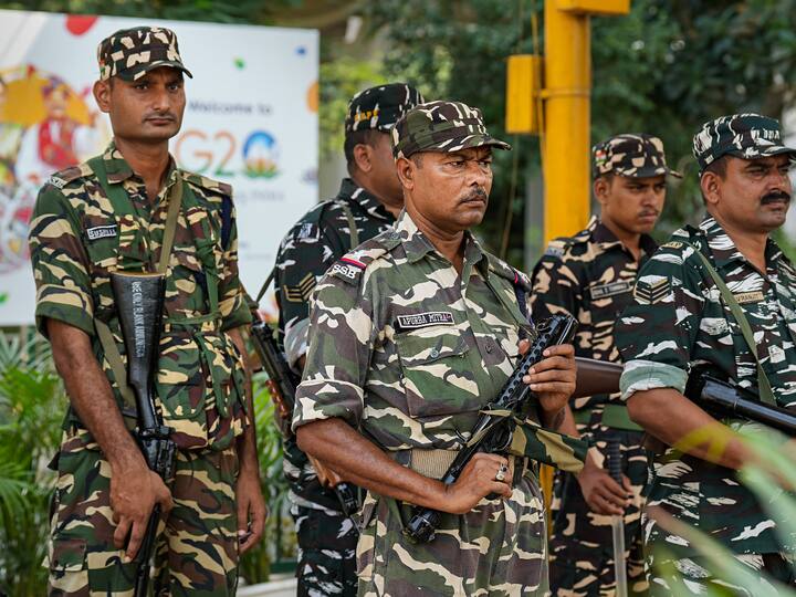 Security in the Pragati Maidan area has been tightened. The summit will be held at the newly built convention and exhibition centre, named Bharat Mandapam. (Source:PTI)