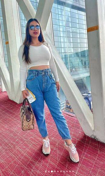 ਨੇਹਾ ਮਲਿਕ ਨੇ ਸ਼ੇਅਰ ਕੀਤੀ ਆਪਣੀ ਏਅਰਪੋਰਟ ਲੁੱਕ