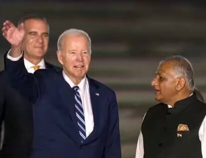 G20 Summit Delhi: ਅਮਰੀਕੀ ਰਾਸ਼ਟਰਪਤੀ ਜੋ ਬਿਡੇਨ ਨੇ ਜੀ-20 ਸੰਮੇਲਨ ਚ ਹਿੱਸਾ ਲੈਣ ਤੋਂ ਪਹਿਲਾਂ ਪ੍ਰਧਾਨ ਮੰਤਰੀ ਮੋਦੀ ਨਾਲ ਮੁਲਾਕਾਤ ਕੀਤੀ। ਦੋਹਾਂ ਨੇਤਾਵਾਂ ਨੇ 50 ਮਿੰਟ ਤੱਕ ਚਰਚਾ ਕੀਤੀ।