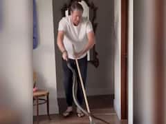 Former Australian Cricketer Glenn McGrath Catches Python With A Mop. WATCH