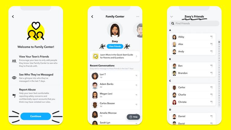 Snapchat Introduces New Features To Enhance Teen Online Safety Know In Detail Marathi News Snapchat Safety : Snapchat यूजर्ससाठी महत्त्वाची बातमी; सुरक्षेसाठी स्नॅपचॅटने सुरू केले भन्नाट फिचर, वाचा सविस्तर