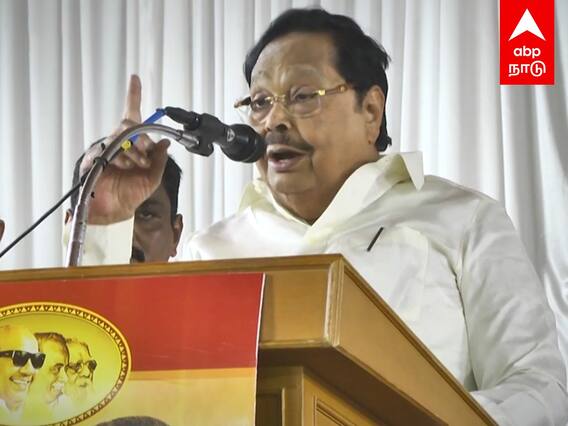 Duraimurugan Speech : ”இந்தியா உங்க அப்பா வீட்டு சொத்தா?” அதிரடி காட்டிய துரைமுருகன்