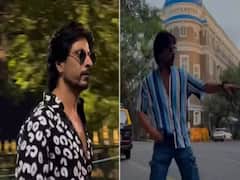 Shah Rukh Khan's Lookalike Dances To Chaleya Song From Jawan, Internet Loves It