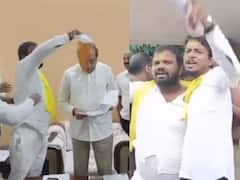 మంత్రి తలపై పసుపు చల్లిన వ్యక్తి, పబ్లిక్‌లో ఉండగానే - అందరూ షాక్!