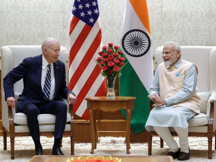 G20 Summit 2023 India US President Joe Biden arrives in Delhi bilateral meeting with PM Modi G20 Summit 2023: अमेरिकी राष्ट्रपति जो बाइडेन के साथ द्विपक्षीय बैठक के बाद पीएम मोदी बोले- दोनों देशों की दोस्ती...