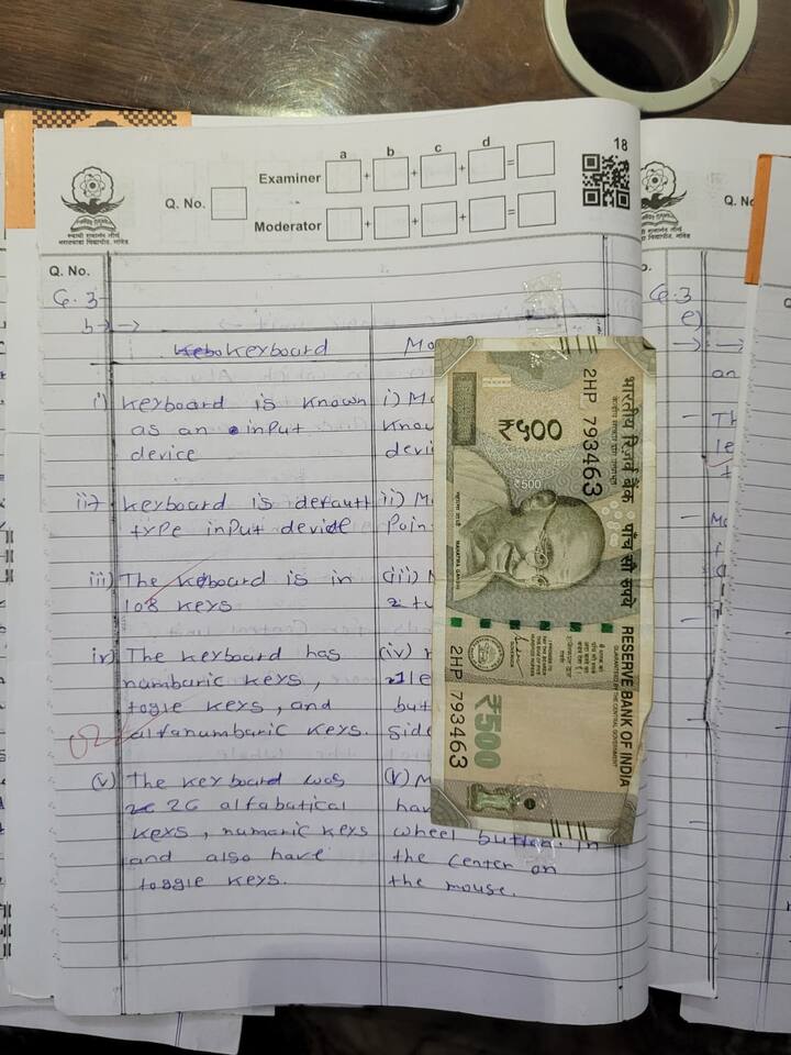 नांदेड येथील मूल्यांकन केंद्रावर ही बाब परीक्षकांच्या निदर्शनास आल्यानंतर त्या सातही उत्तरपत्रिका जशाच्या तशा सील करून विद्यापीठाकडे पाठवल्या.