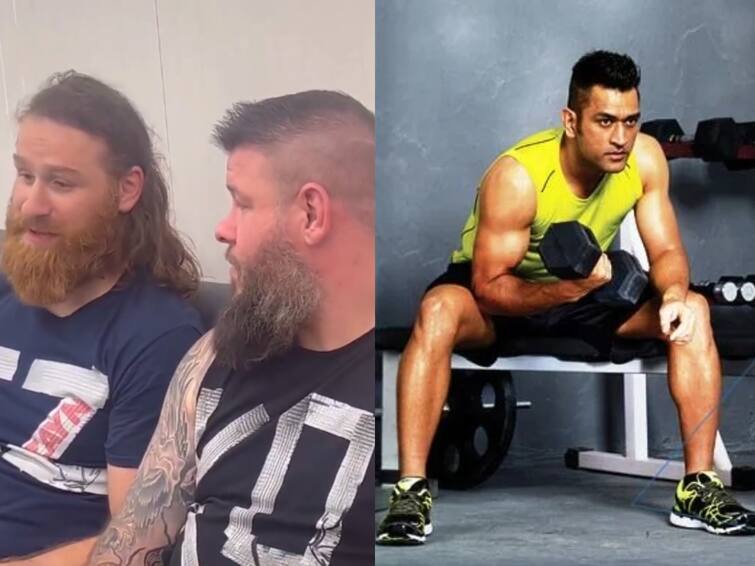 WWE Superstar Sami Zayn talking about MS Dhoni its viral on internet - watch video Watch Video: ’எங்கு பார்த்தாலும், கேட்டாலும் அவர் பெயர்தான்’.. ’தல’ தோனியை புகழ்ந்துதள்ளிய WWE வீரர்கள்..!