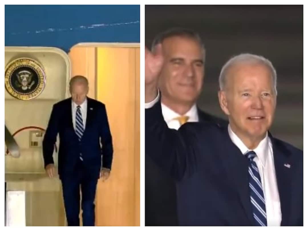 G20 Summit Delhi: இந்தியா வந்தார் அமெரிக்கா அதிபர் ஜோ பைடன்...பன்மடங்கு பாதுகாப்பில் டெல்லி..! G20 Summit America President Joe Biden visit delhi indian official receive G20 Summit Delhi: இந்தியா வந்தார் அமெரிக்கா அதிபர் ஜோ பைடன்...பன்மடங்கு பாதுகாப்பில் டெல்லி..!