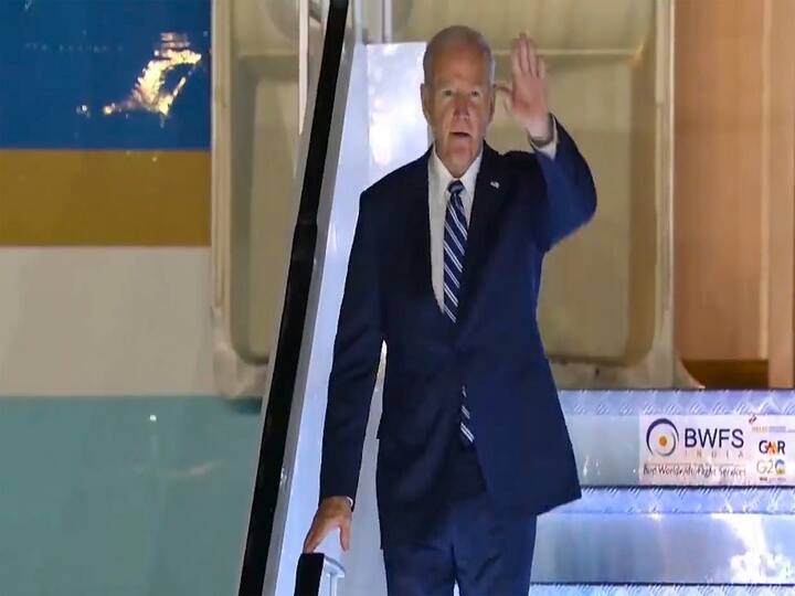 United States President Joe Biden touched down in Delhi on Friday evening, landing at the Indira Gandhi International Airport aboard Air Force One. His visit is in anticipation of the G20 Summit taking place over the weekend.